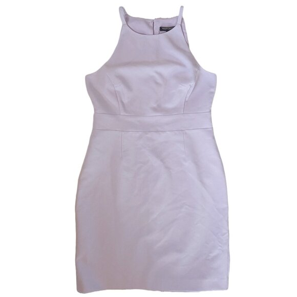 Like New Banana Republic Mauve Sleeveless Keyhole Dress - 8P - Picture 2 of 6